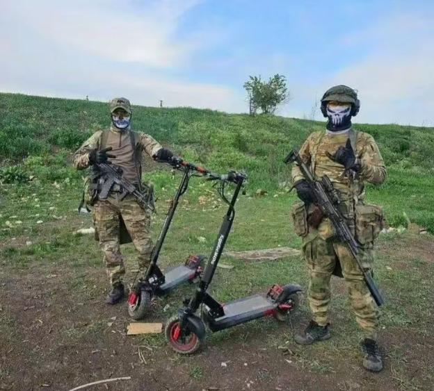Pg电子平台：中国小电驴成俄士兵战场新宠操作方便无需保养甚至能躲无人机(图9)