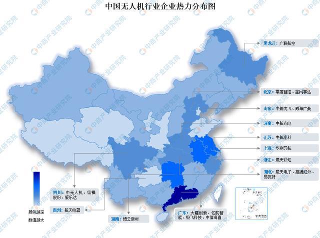 Pg电子平台：2025年中国无人机产业链图谱及投资布局分析（附产业链全景图）(图17)
