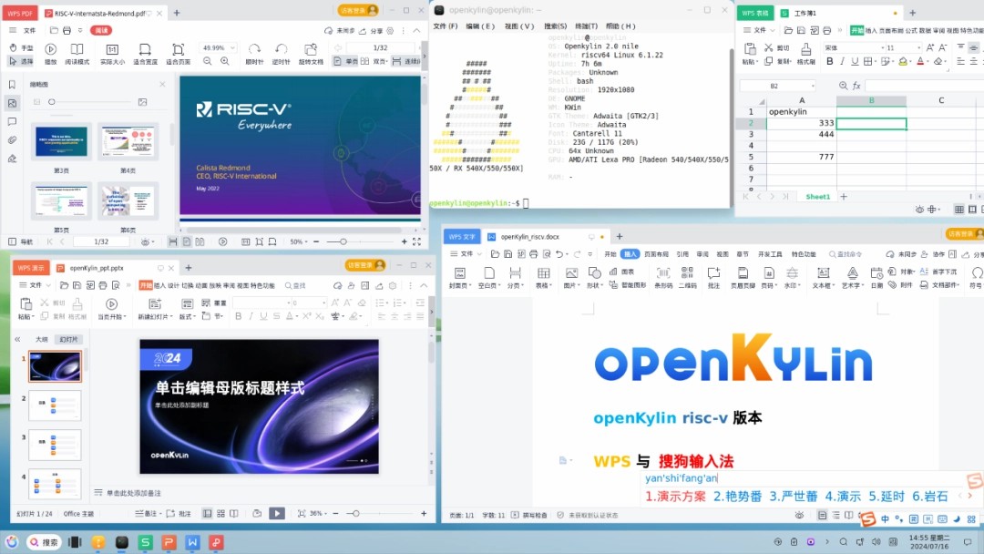 Pg电子游戏平台：openKylin成功在RISC-V平台运行微信、WPS等X86架构软件(图3)